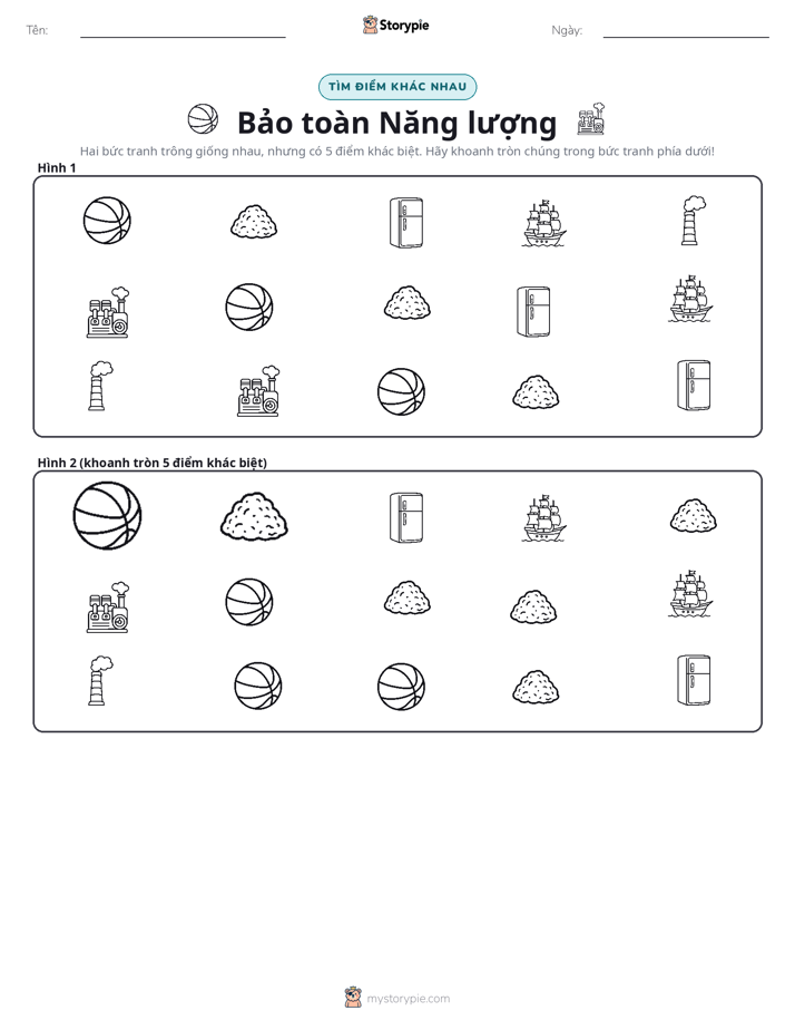 Tìm Sự Khác Biệt