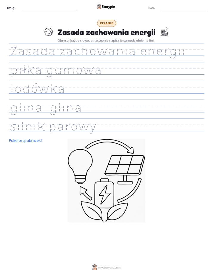 Ćwiczenie Pisania
