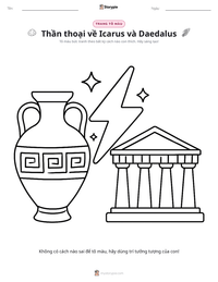 Xem trước tài liệu in sẵn Thần thoại về Icarus và Daedalus