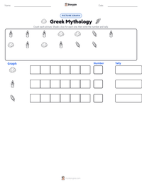 Greek Mythology printable worksheet preview