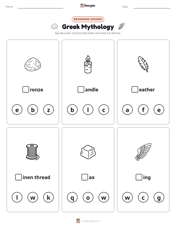 Beginning Sounds