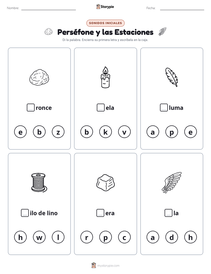 Sonidos Iniciales