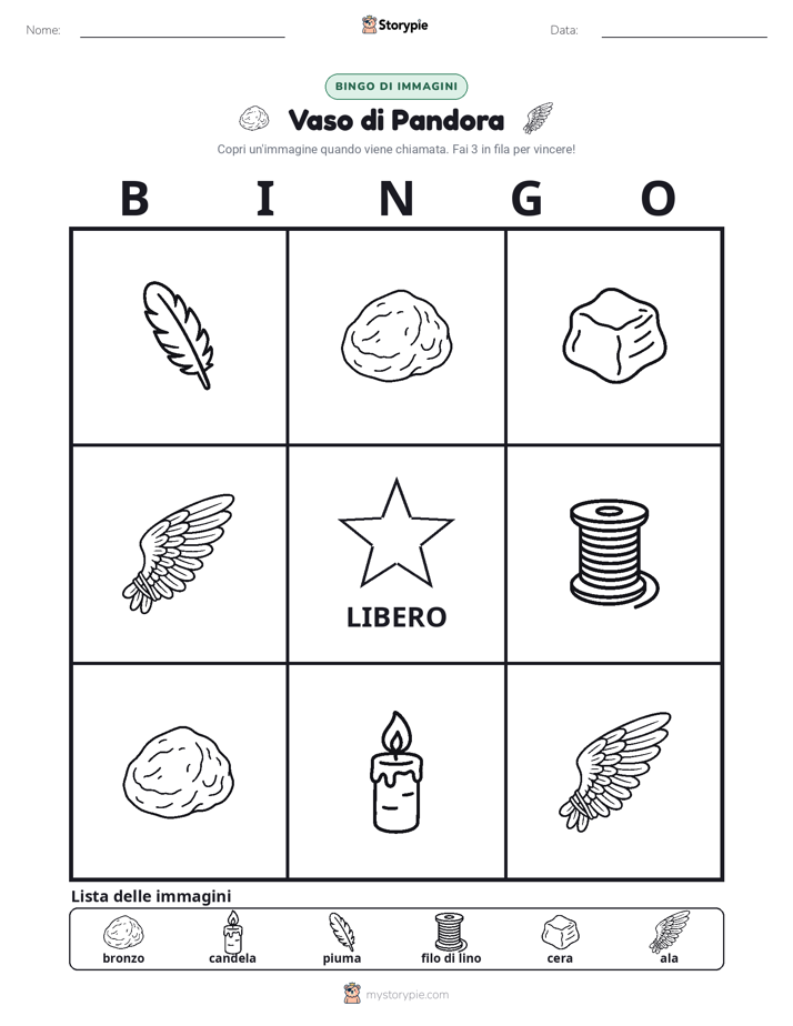 Bingo delle Immagini