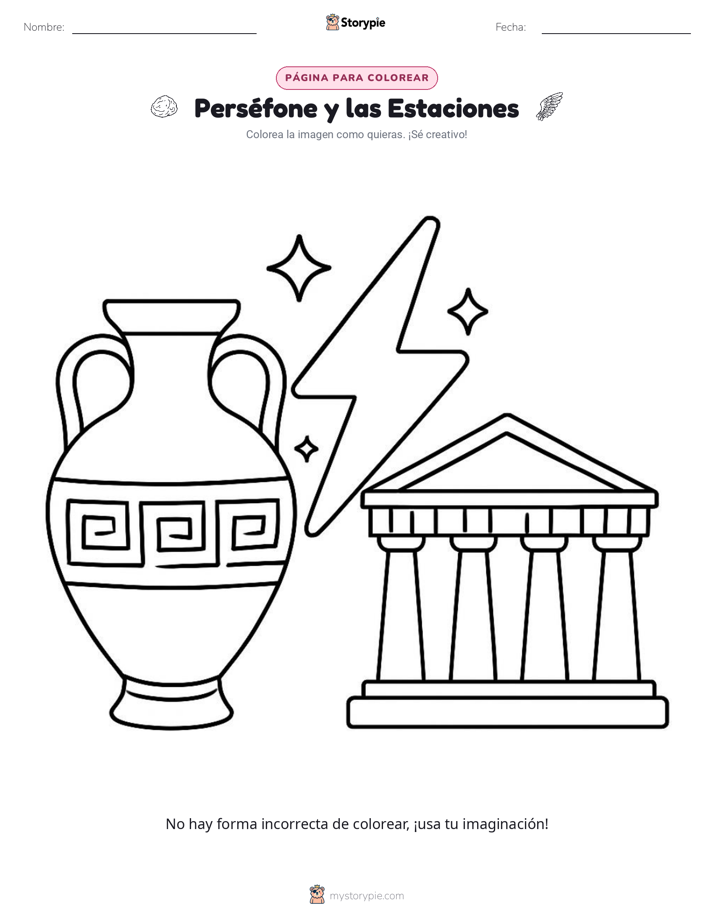 Página para Colorear
