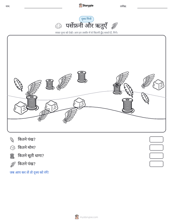 गिनती दृश्य