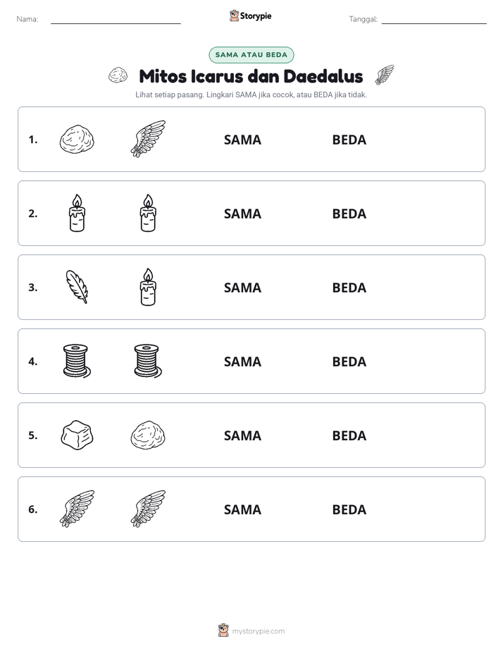 Sama atau Berbeda