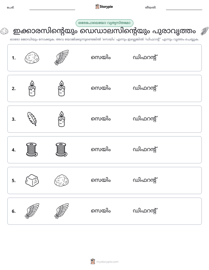ഒന്നോ വ്യത്യാസമോ