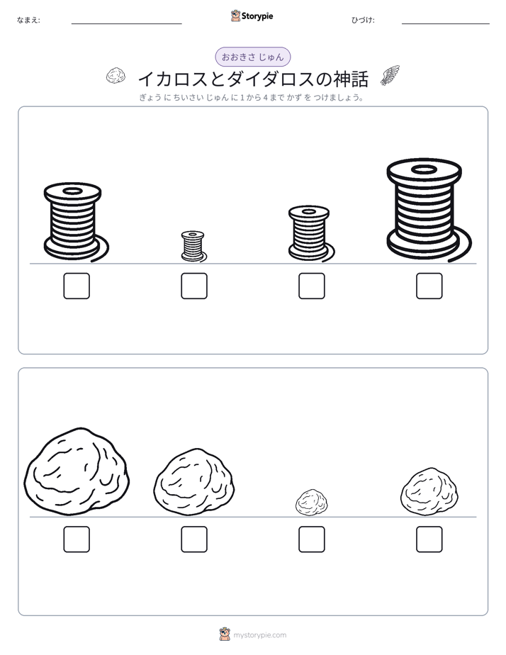 サイズ順