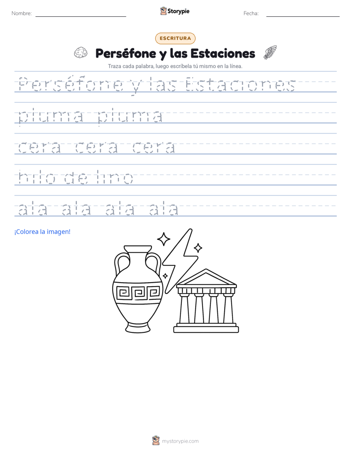 Práctica de Escritura