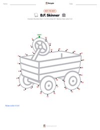 B.F. Skinner printable worksheet preview