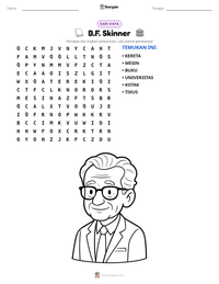 Prabaca lembar kerja cetak B.F. Skinner