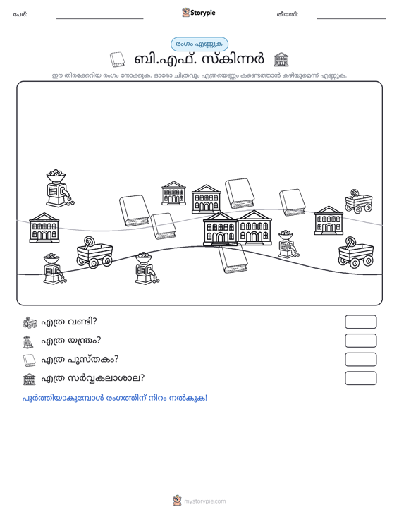 എണ്ണുന്ന ദൃശ്യങ്ങൾ