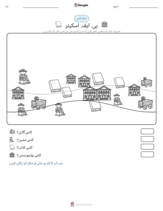 گنتی کا منظر