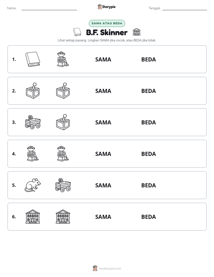 Sama atau Berbeda