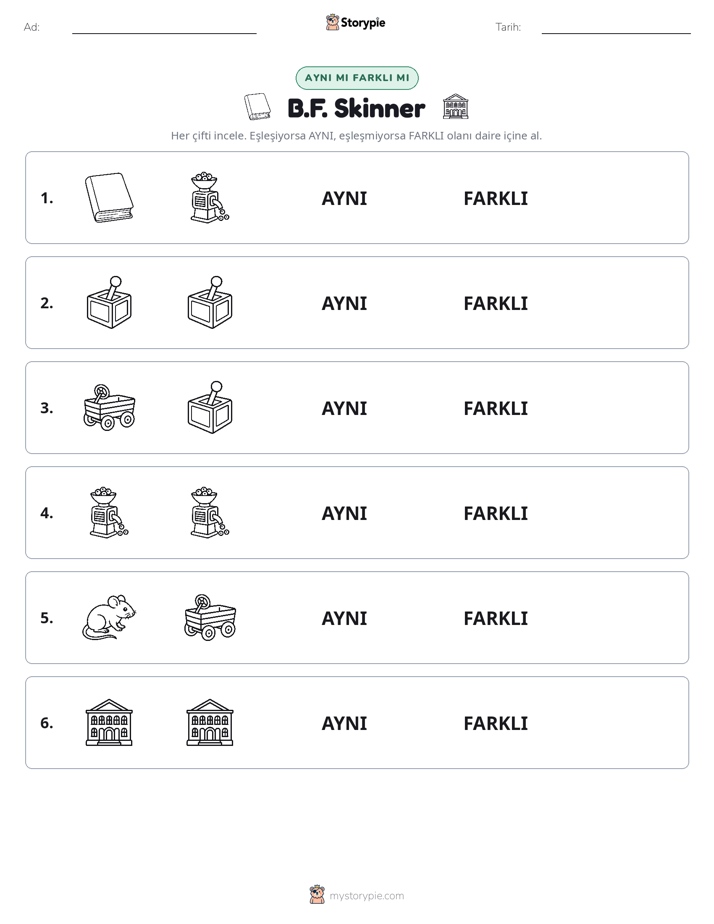 Aynı mı Farklı mı