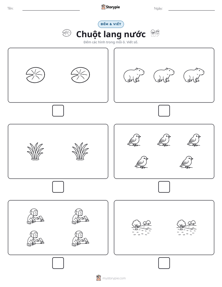 Đếm & Viết