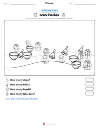 Ivan Pavlov printable worksheet preview