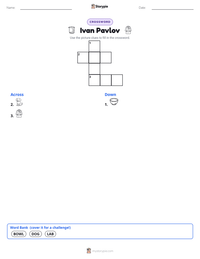 Ivan Pavlov printable worksheet preview