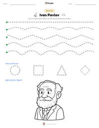 Prévia da folha de atividades imprimível Ivan Pavlov