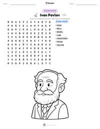 Ivan Pavlov afdrukbare werkblad voorbeeld