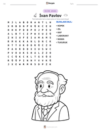 İvan Pavlov yazdırılabilir çalışma sayfası önizlemesi