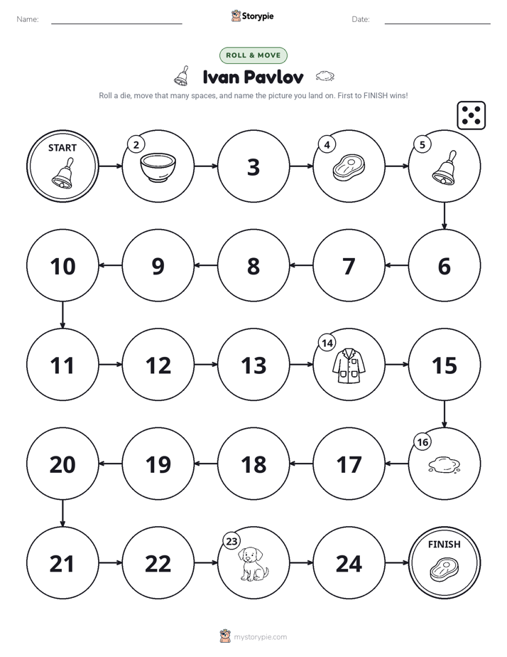 Roll & Move Game