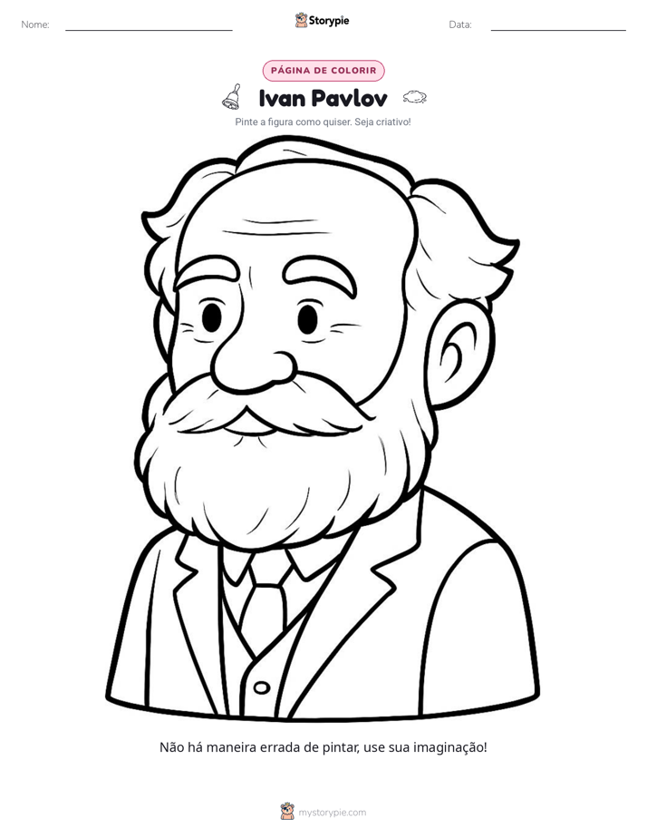 Página para colorir