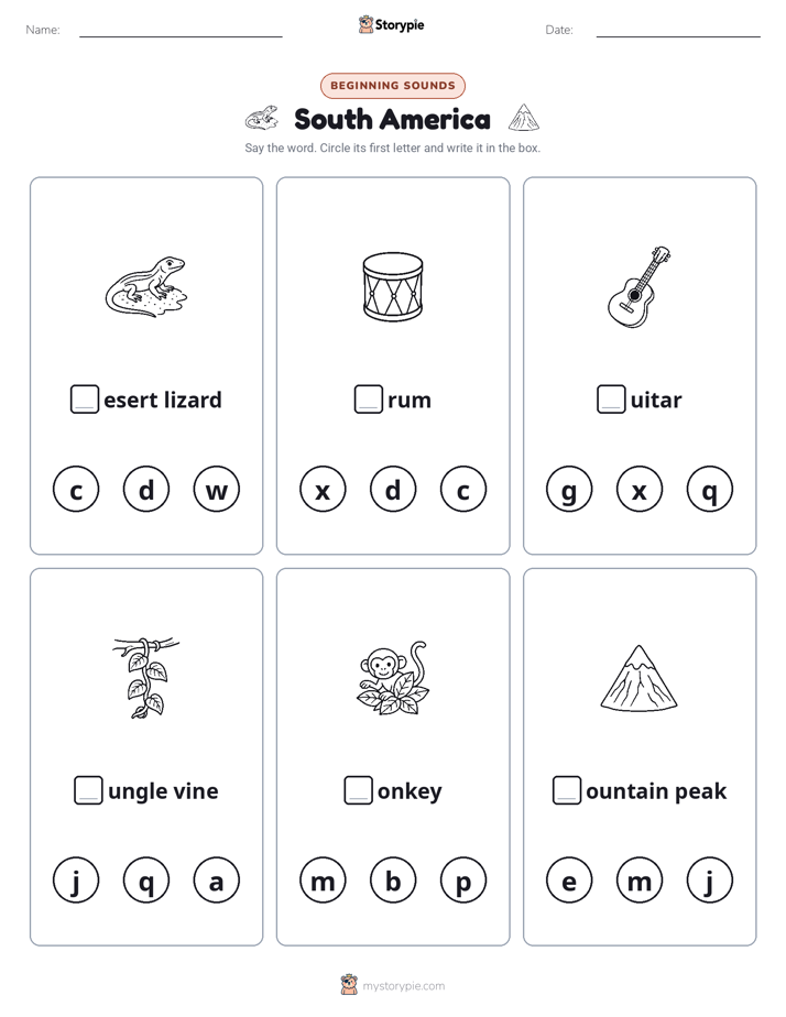 Beginning Sounds