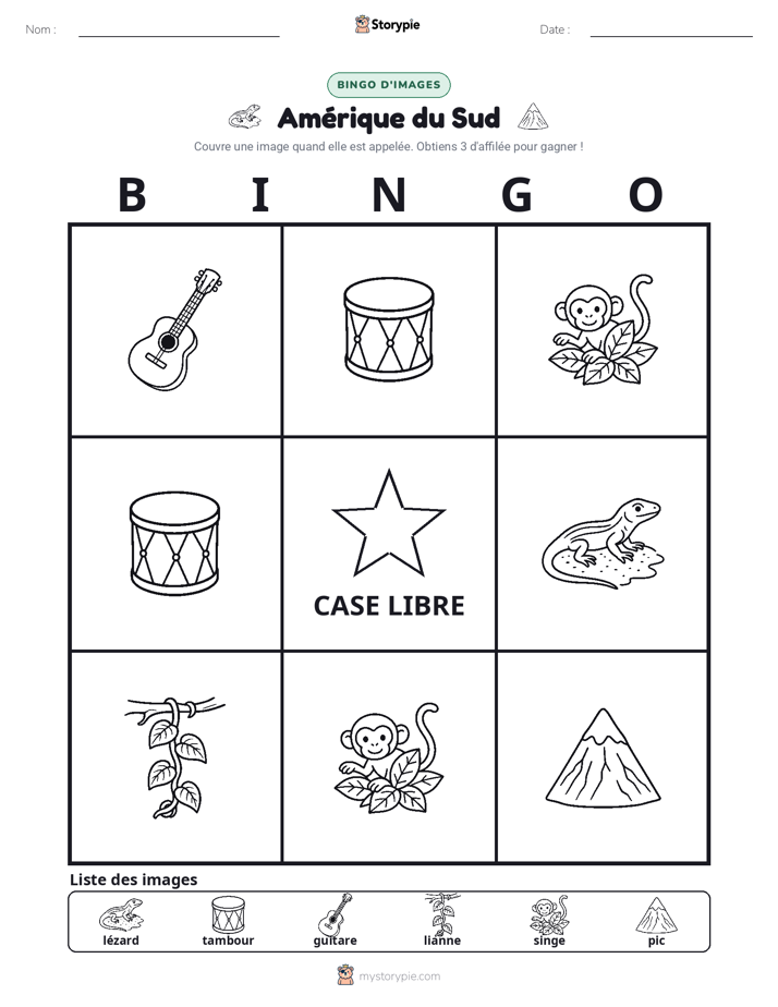 Bingo d'Images