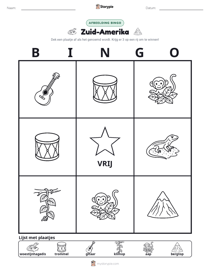 Afbeelding Bingo