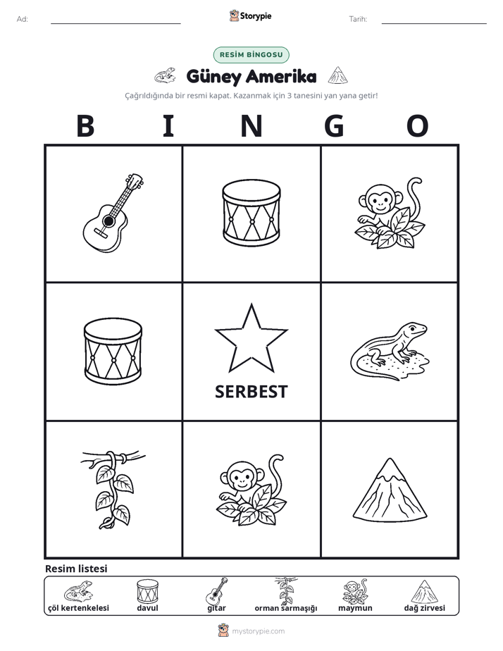 Resim Bingo