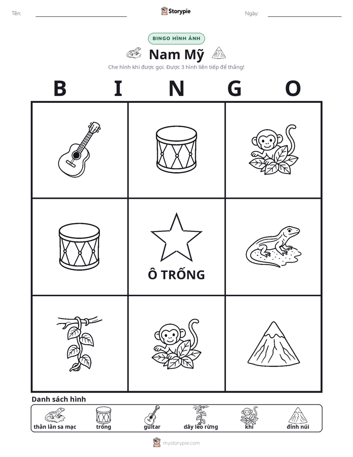 Bingo Hình Ảnh