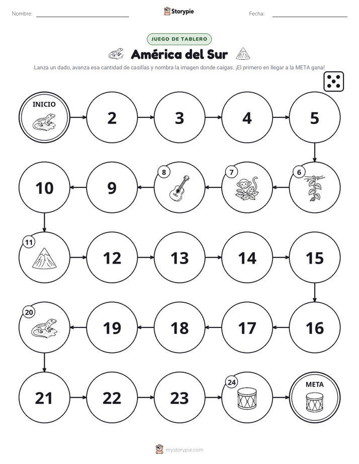 Juego de Rueda y Avanza