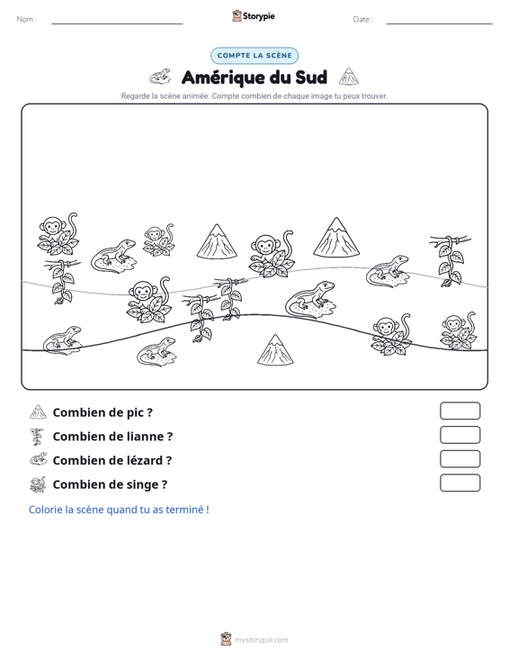 Scène de Comptage