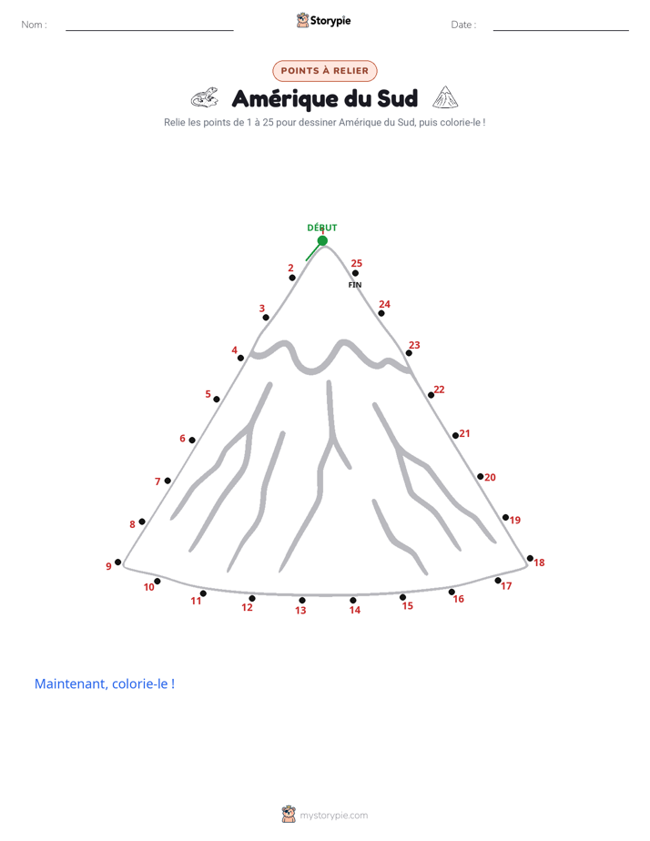 Relie les points