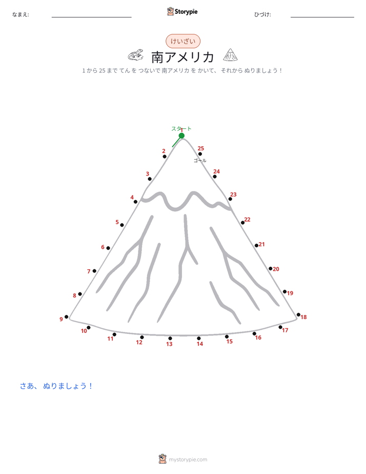 点つなぎ