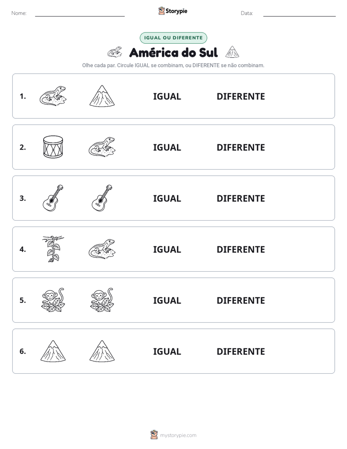 Igual ou Diferente