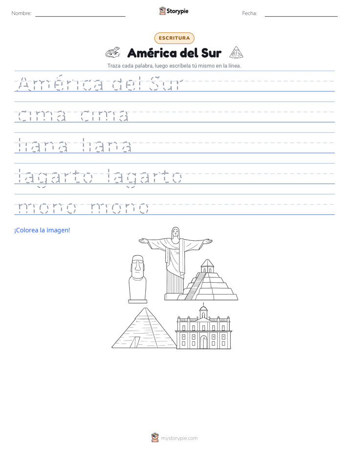 Práctica de Escritura