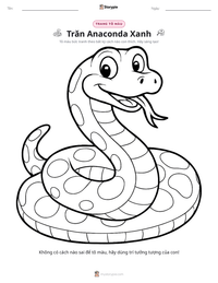 Xem trước tài liệu in sẵn Trăn Anaconda Xanh