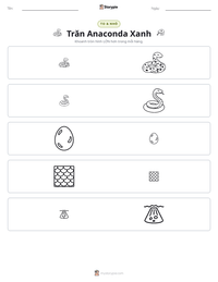 Xem trước tài liệu in sẵn Trăn Anaconda Xanh