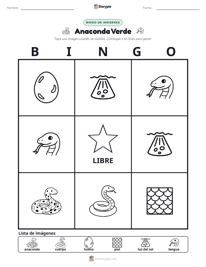 Bingo de Imágenes