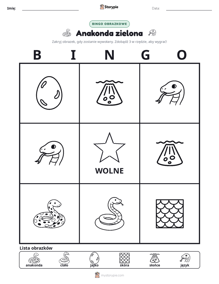 Bingo obrazkowe