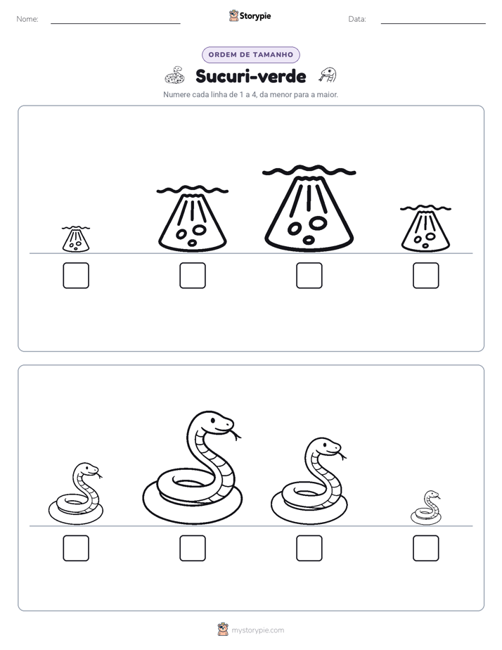 Ordem de Tamanho