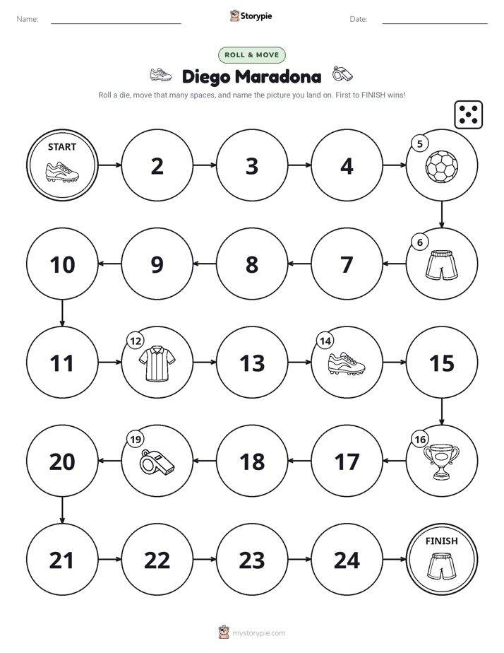 Roll & Move Game