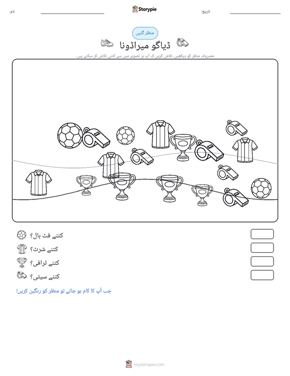 گنتی کا منظر