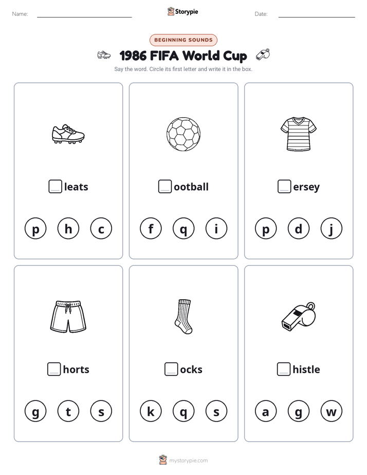 Beginning Sounds