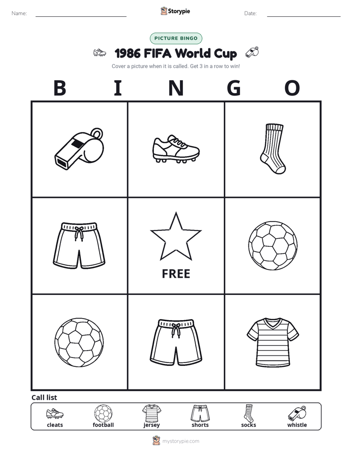 Picture Bingo