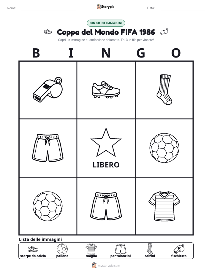 Bingo delle Immagini