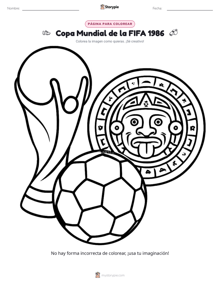 Página para Colorear