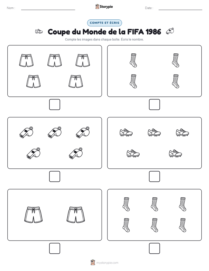 Compter & Écrire